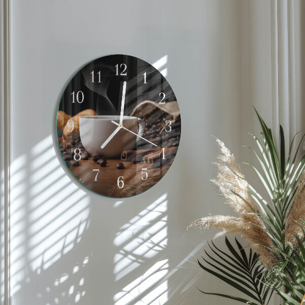 Orologio rotondo Caffè