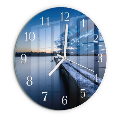 Orologio rotondo Paesaggio