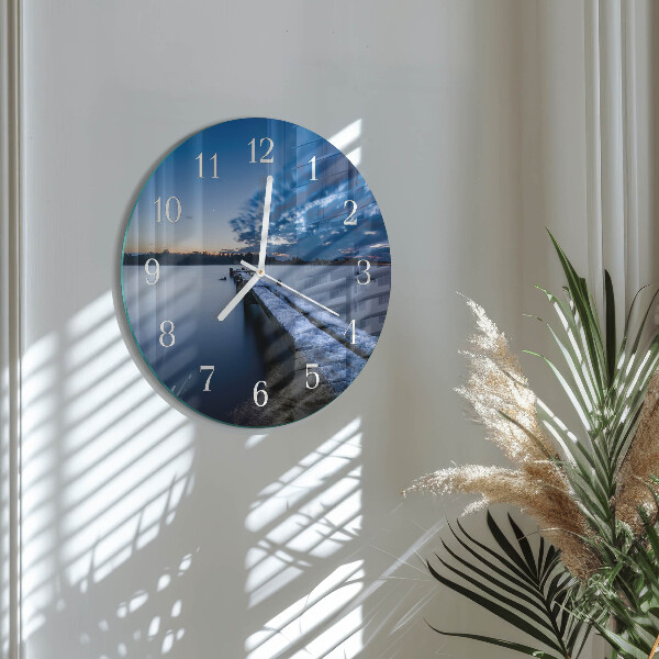 Orologio rotondo Paesaggio