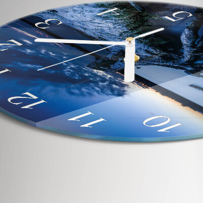 Orologio rotondo Paesaggio