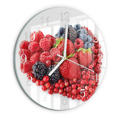 Orologio rotondo Frutta