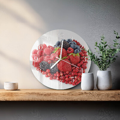 Orologio rotondo Frutta