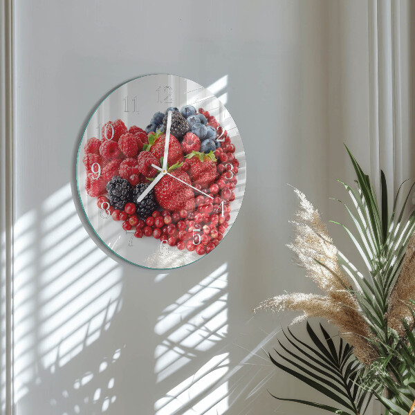 Orologio rotondo Frutta