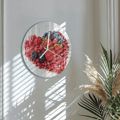 Orologio rotondo Frutta