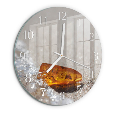 Orologio rotondo Ambra
