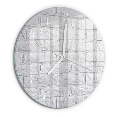 Orologio rotondo Mattone