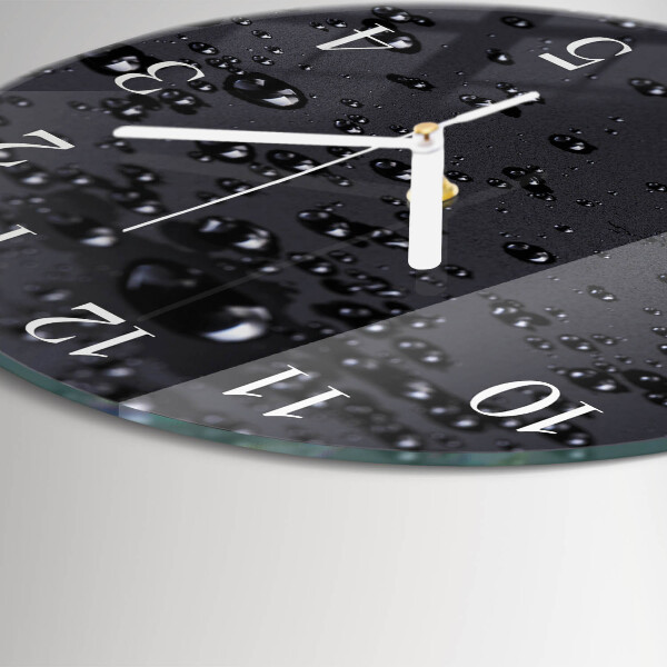 Orologio rotondo Gocce