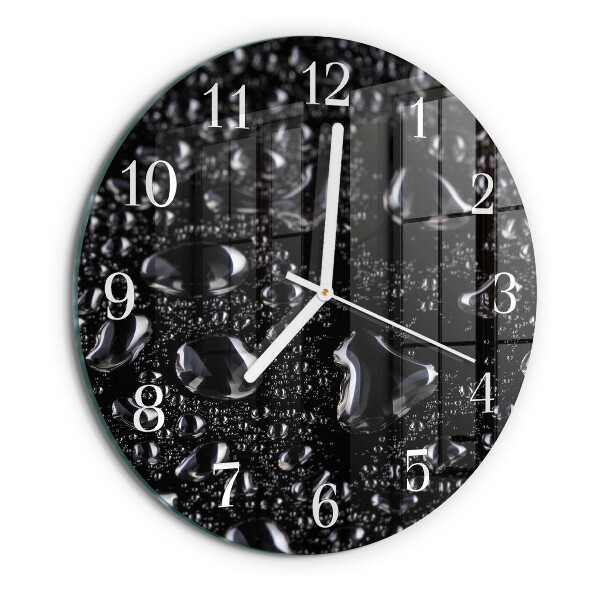 Orologio rotondo Gocce