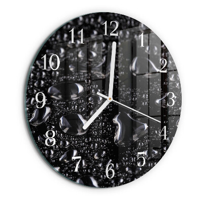 Orologio rotondo Gocce