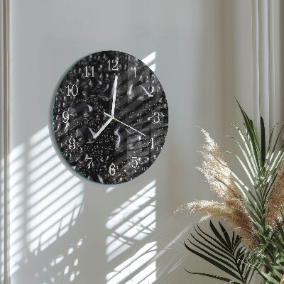Orologio rotondo Gocce