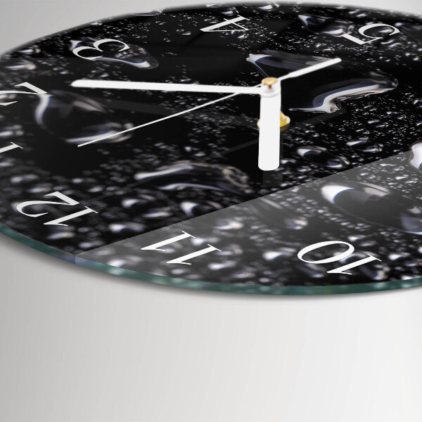 Orologio rotondo Gocce
