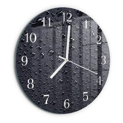 Orologio rotondo Gocce