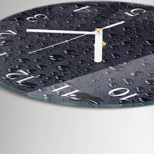 Orologio rotondo Gocce
