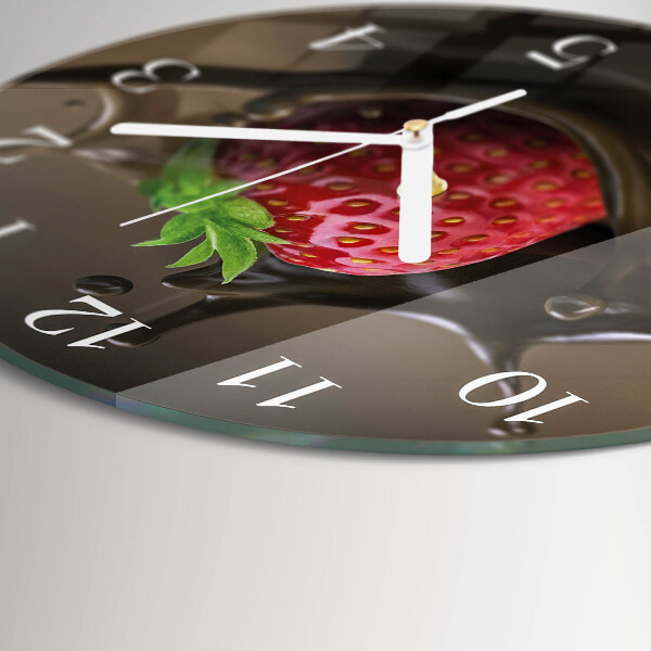Orologio rotondo Cioccolato
