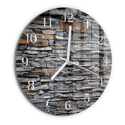Orologio rotondo Clinker