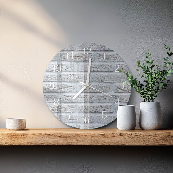 Orologio rotondo Clinker