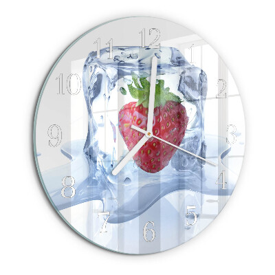 Orologio rotondo Gelato alla fragola