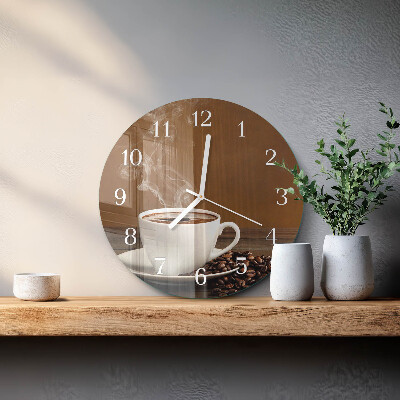 Orologio rotondo Caffè