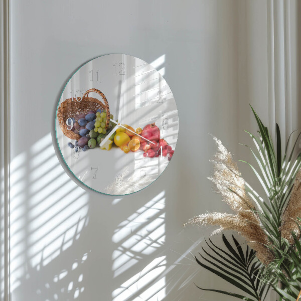 Orologio rotondo Frutta