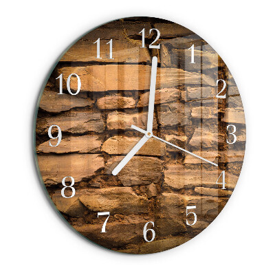 Orologio rotondo Pietre