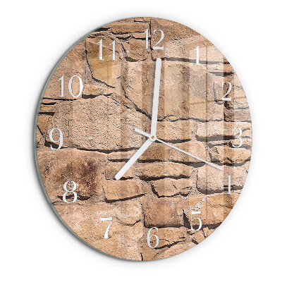 Orologio rotondo Pietre