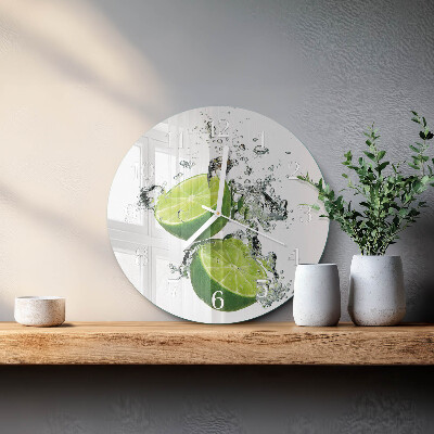 Orologio rotondo Carbonato di calcio