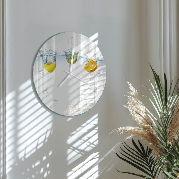 Orologio rotondo kiwi