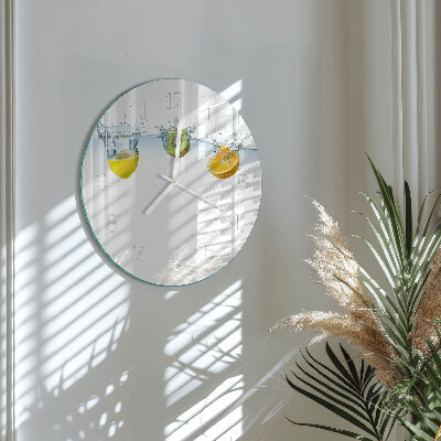 Orologio rotondo kiwi
