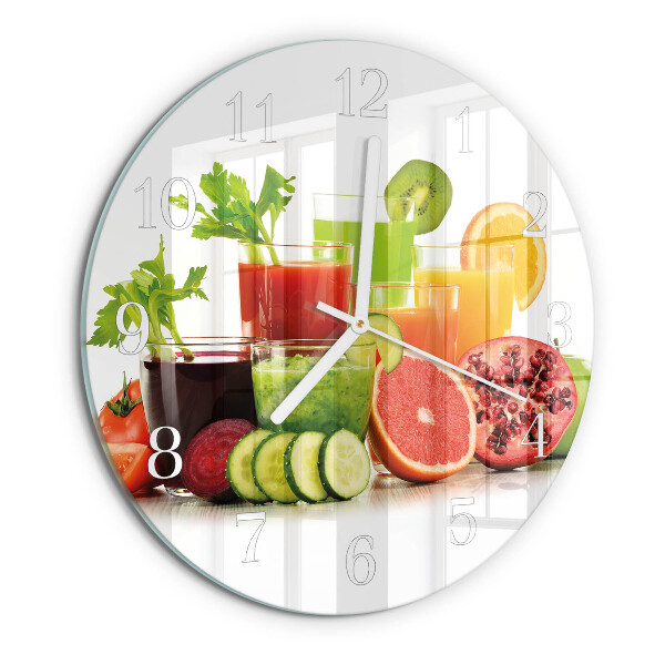 Orologio rotondo Succhi di frutta
