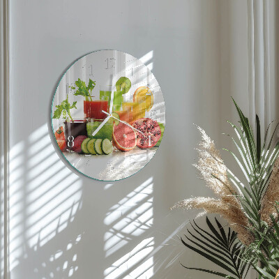 Orologio rotondo Succhi di frutta