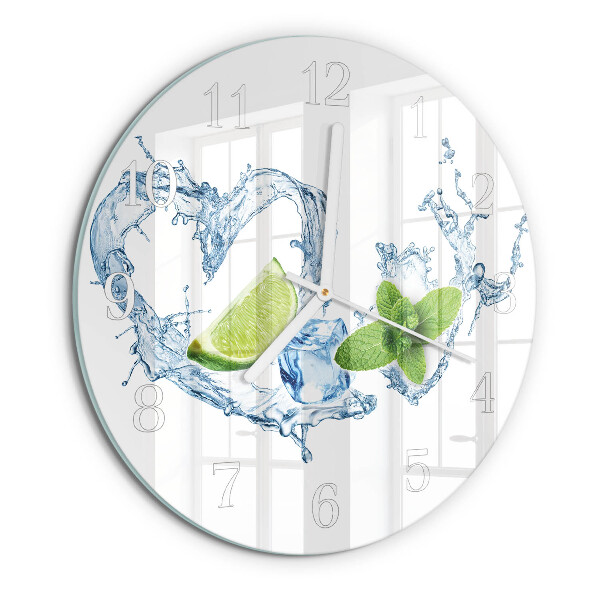 Orologio rotondo Menta