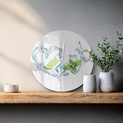 Orologio rotondo Menta