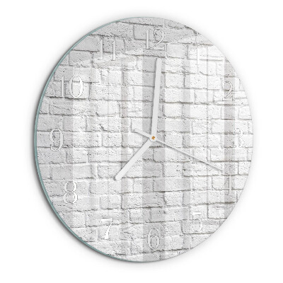 Orologio rotondo Mattone