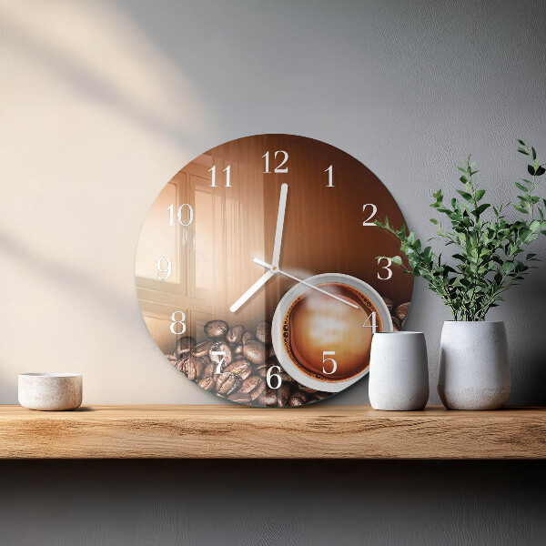 Orologio rotondo Caffè