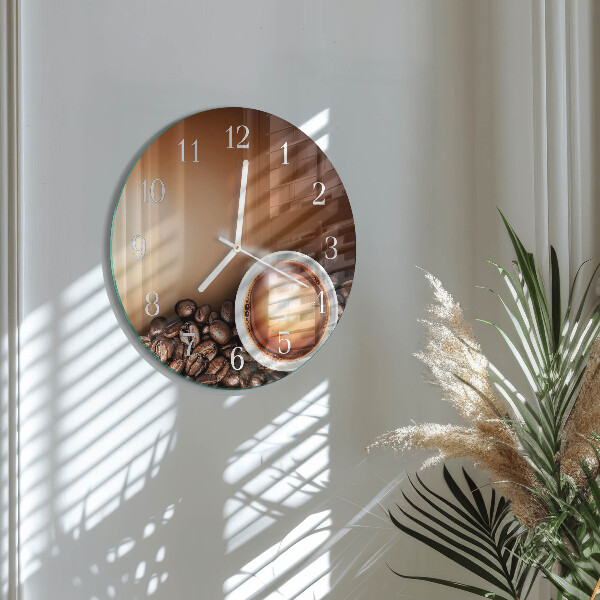 Orologio rotondo Caffè