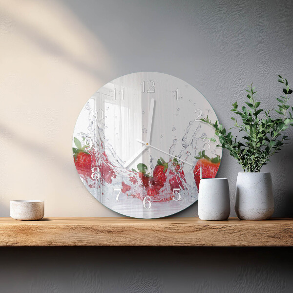 Orologio rotondo Fragola
