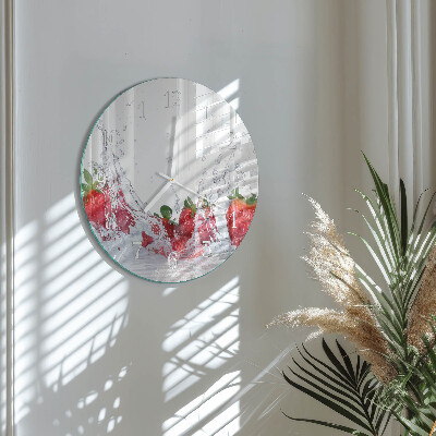 Orologio rotondo Fragola