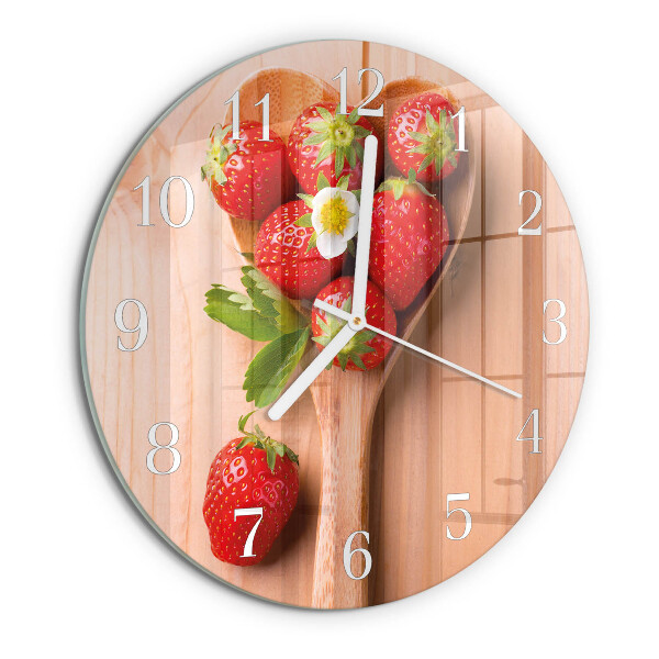 Orologio rotondo Fragola