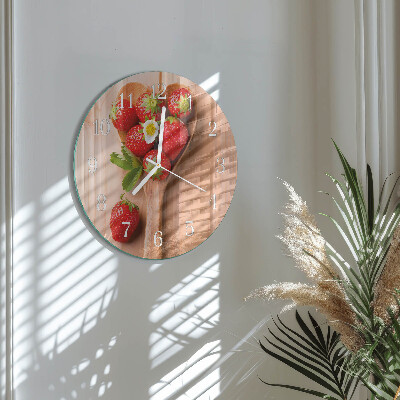 Orologio rotondo Fragola