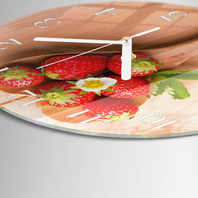 Orologio rotondo Fragola