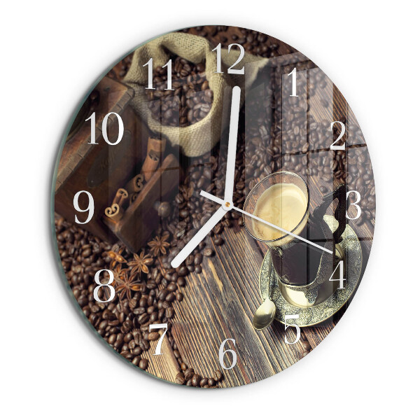 Orologio rotondo Caffè