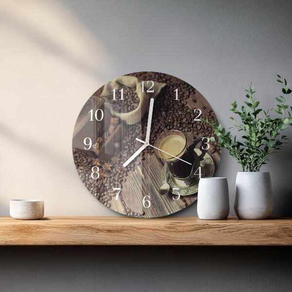 Orologio rotondo Caffè