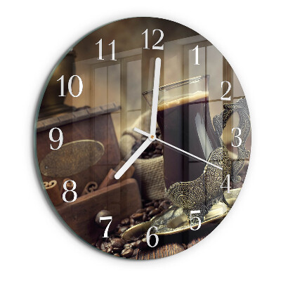 Orologio rotondo Caffè