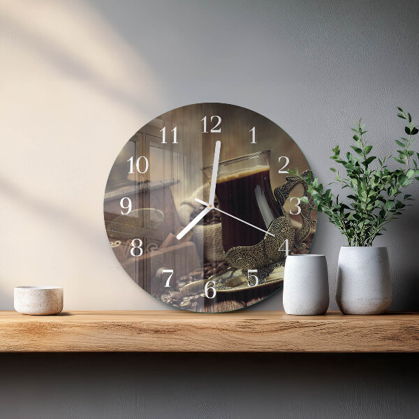 Orologio rotondo Caffè