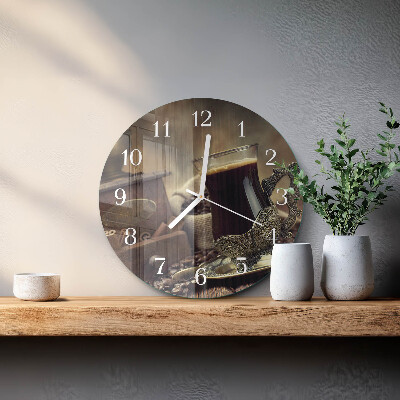 Orologio rotondo Caffè