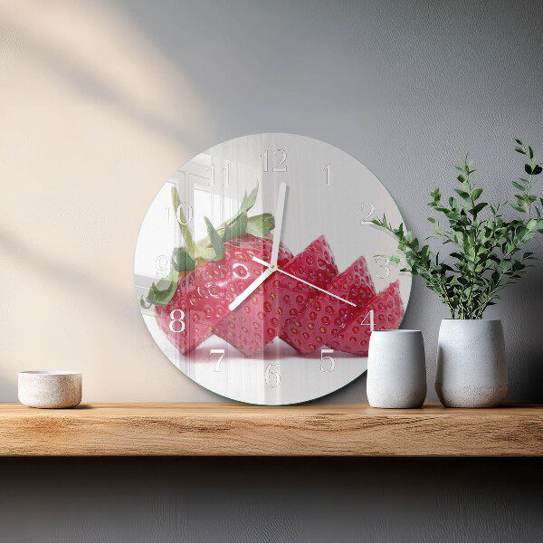 Orologio rotondo Fragola