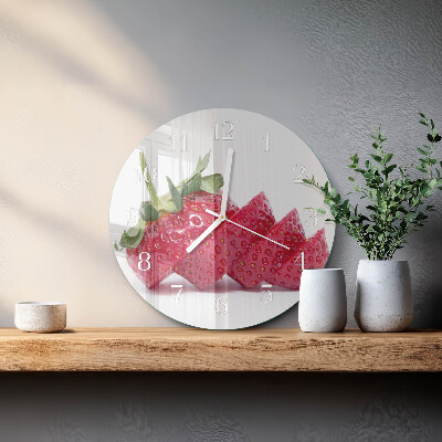Orologio rotondo Fragola