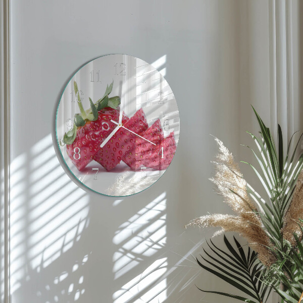 Orologio rotondo Fragola