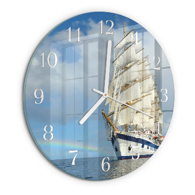 Orologio rotondo Nave