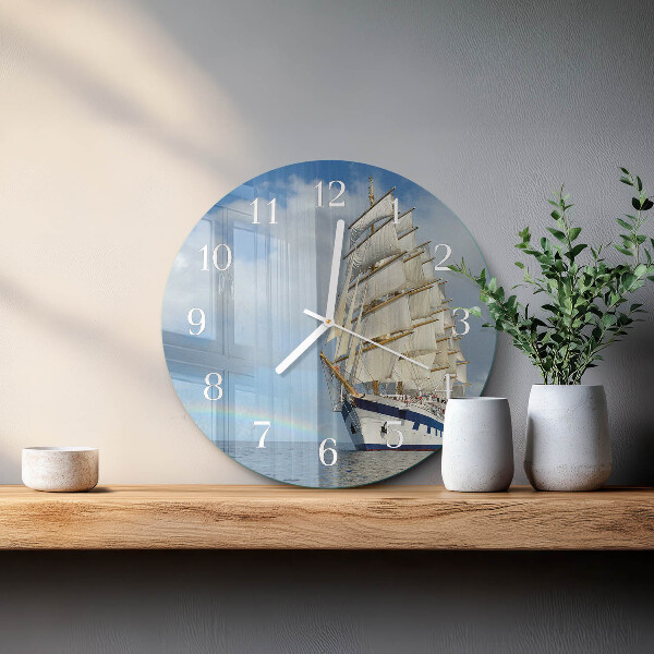 Orologio rotondo Nave